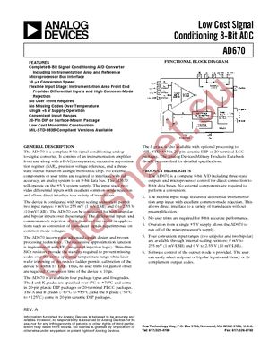 AD670JPZ-REEL7 datasheet  